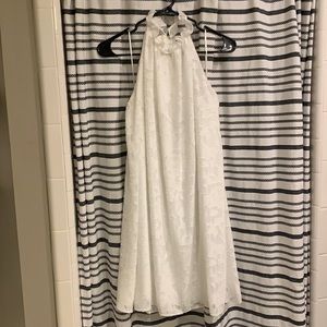 Sachin and Babi x Dillards white dress